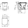Унитаз приставной Ideal Standard Active T316701