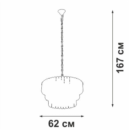 Подвесная люстра Vitaluce V5353 V5353-8/11