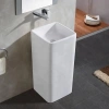 Раковина CeramaLux P7005L 40x40 см, напольная, белый