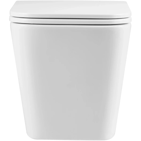 Унитаз подвесной Terminus Ватикан 03W49x34W безободковый, торнадо, с сиденьем микролифт, белый