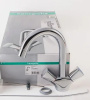 Смеситель для раковины hansgrohe Logis 71222000 с донным клапаном