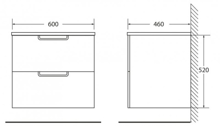 Раковина Belbagno Leticia BB600ETL Белый