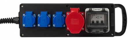 Удлинитель Эра  IND380-SF-4e-5x4-5m-IP44