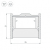 Крепеж Arlight WPH-FLOOR22-2000 ANOD 023291