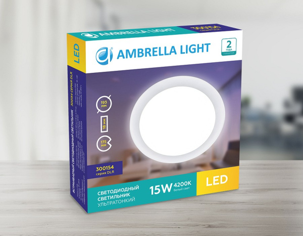 Встраиваемый светильник Ambrella Light DLR 300054