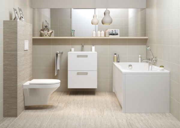 Акриловая ванна Cersanit Nike 150х70 WP-NIKE*150-W белый