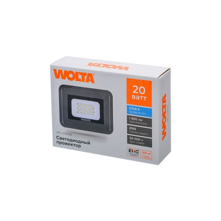 Настенно-потолочный прожектор Wolta WFL-20W WFL-20W/06