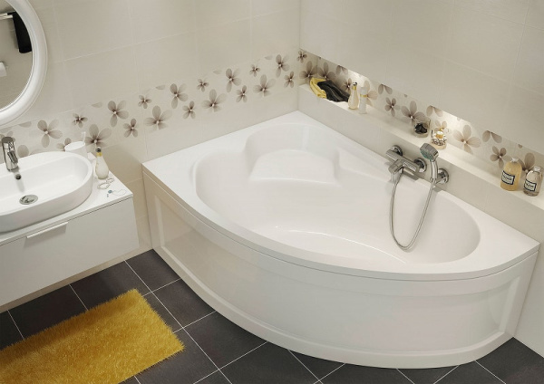 Акриловая ванна Cersanit Kaliope 170х110 P-WA-Kaliope*170-LN левая, белый