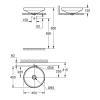 Раковина Grohe Airio 3995800H 45x45 см, альпийский белый