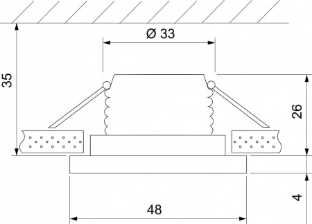 Встраиваемый светильник Elektrostandard 15271/LED a056027