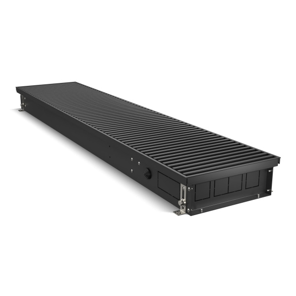 Конвектор внутрипольный Royal Thermo ATRIUM TURBO-90/250/2600-DG-U-BL