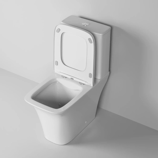 Унитаз-компакт Grossman GR-4470S безободковый, с сиденьем микролифт, белый