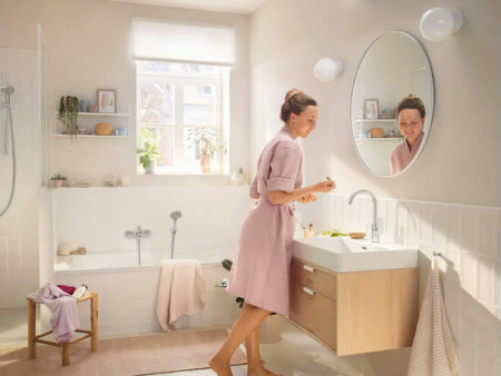 Смеситель для раковины hansgrohe Rebris S 72536000 хром