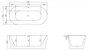 Акриловая ванна BelBagno 170x80 BB405-1700-800