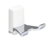 Крючок двойной WasserKraft K-5023DWHITE