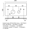 Клавиша смыва Huber Lynox ZB001760D1 сталь