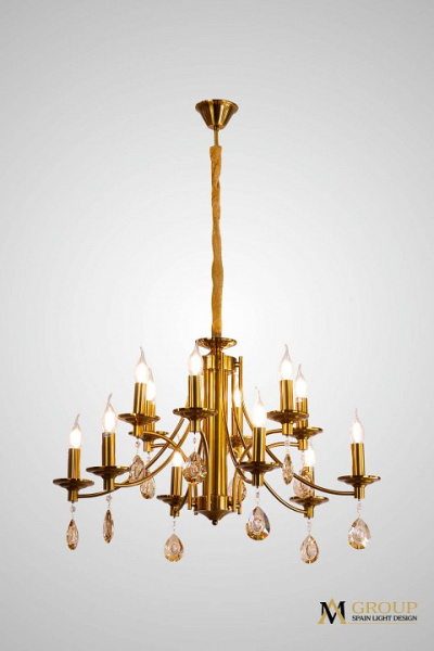 Подвесная люстра AM-Group AM376 AM376 SP6+6