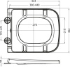 Крышка-сиденье BelBagno Alpina BB309SC с микролифтом