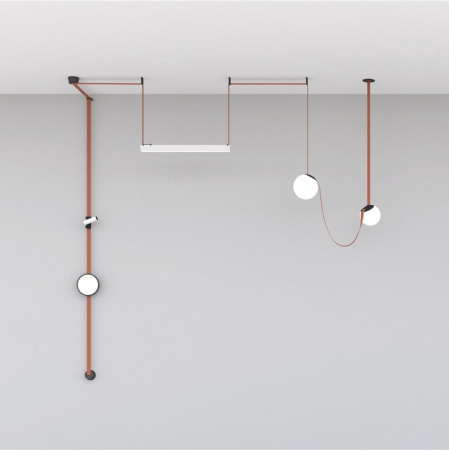 Накладной светильник Denkirs BELTY FLOW DK5566-BK