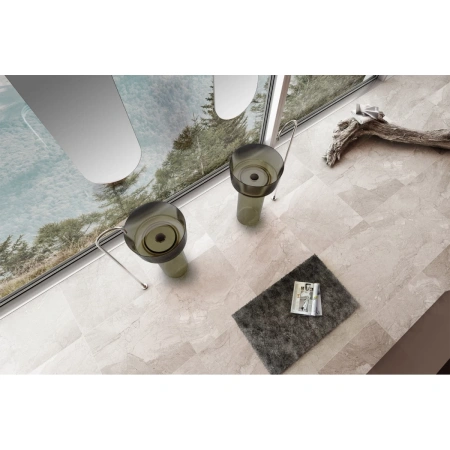 Раковина напольная 45x45 см Abber Kristall AT2702Vesuvian-H