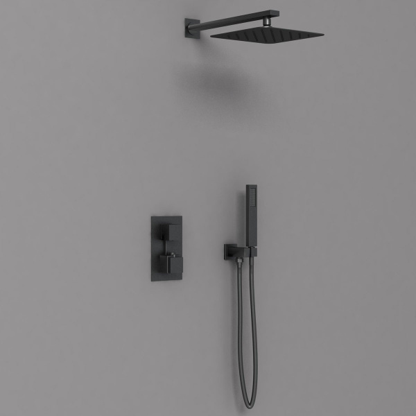 Душевой комплект Vincea VSFW-102TMB черный