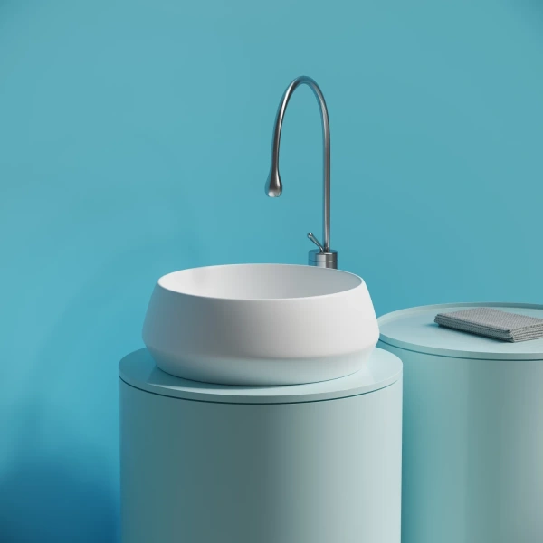 Раковина-чаша Ceramica Nova Maya CN12004MW 40x40 см, накладная, белый матовый