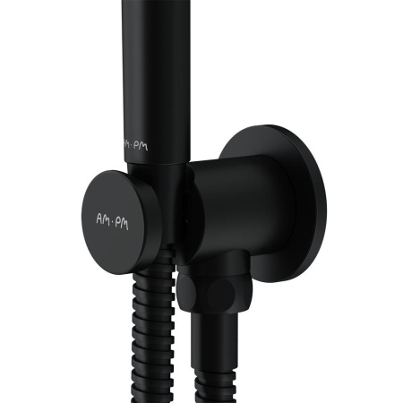 Душевой комплект AM.PM X-Joy TouchReel FP85A1RH22 черный матовый