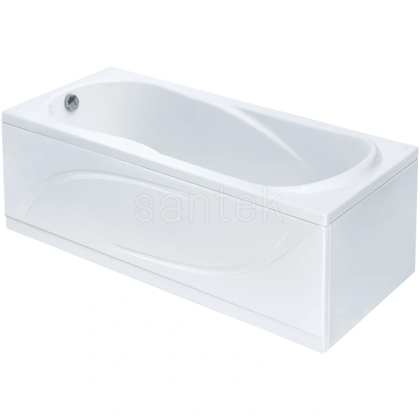 Акриловая ванна 169,7x75,2 см Santek Каледония 1.WH30.2.391