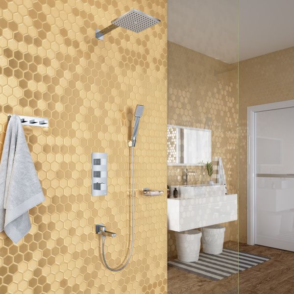 Душевой комплект Timo Tetra-thermo SX-0199/00SM с термостатом