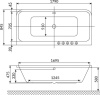 Акриловая ванна Excellent Arana 180x85 WAEX.ARA18WH