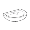 Раковина 40x30 см Geberit Renova 273040000