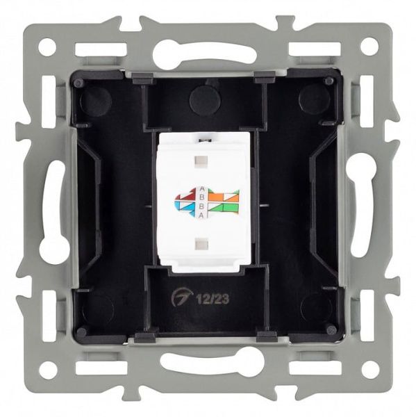 Розетка Ethernet RJ-45 и со шторками, без рамки Arlight SCT 045334