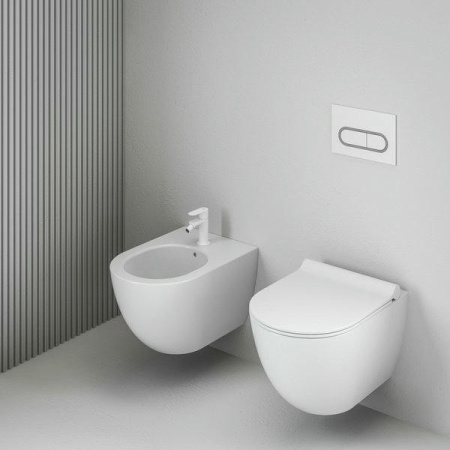 Смеситель для биде Ravak Eleganta X070258 белый матовый