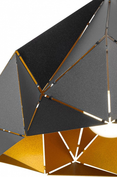 Подвесной светильник AM-Group AM32 AM325 BK+GL