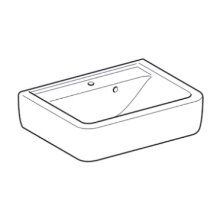Раковина 50x38 см Geberit Renova Plan 275150000