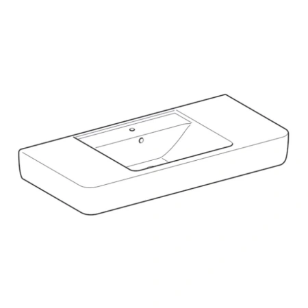 Раковина 100x48 см Geberit Renova Plan 125100000