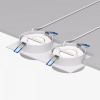 Встраиваемый светильник Denkirs FLAT DK2092-WH