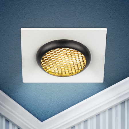 Встраиваемый светильник Эра KL110 WH/BK