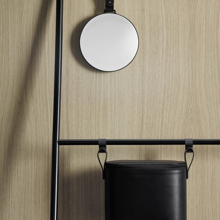 Полотенцедержатель Burgbad Coco 80 HHRE001 черный