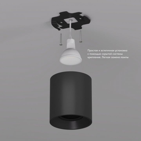 Накладной светильник Denkirs DK3040 DK3040-BK