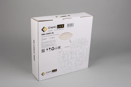 Накладной светильник Omnilux Berkeley OML-43007-40