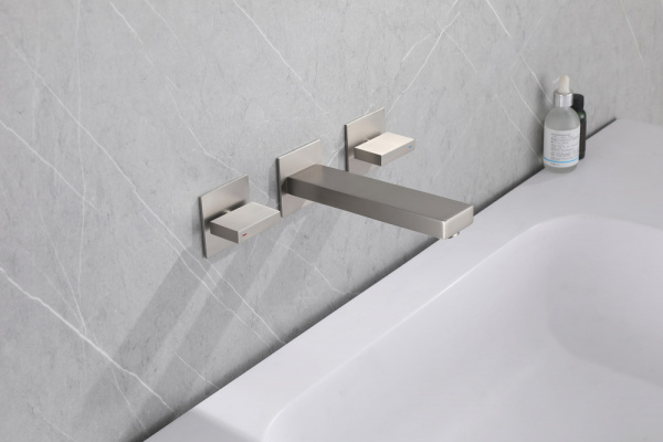 Смеситель для раковины Abber Daheim AF82122SP сатин