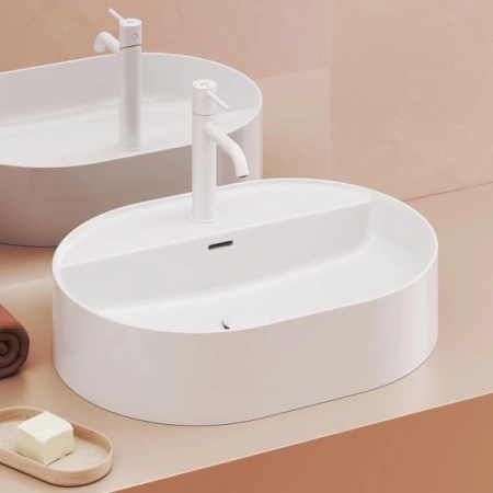 Раковина 55x40 см Ravak Ceramic Slim Shelf O XJX01155003