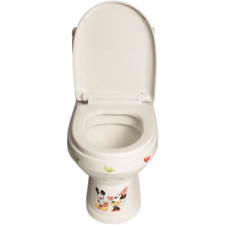Унитаз-компакт SantiLine SL-5015 с сиденьем микролифт, белый