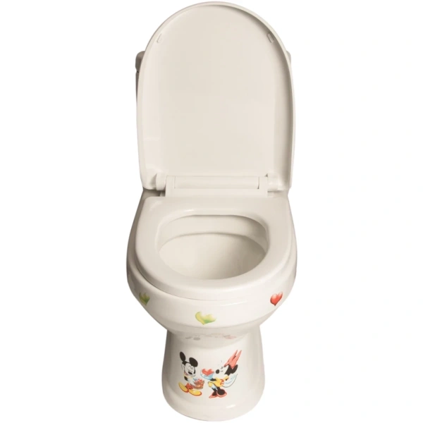 Унитаз-компакт SantiLine SL-5015 с сиденьем микролифт, белый