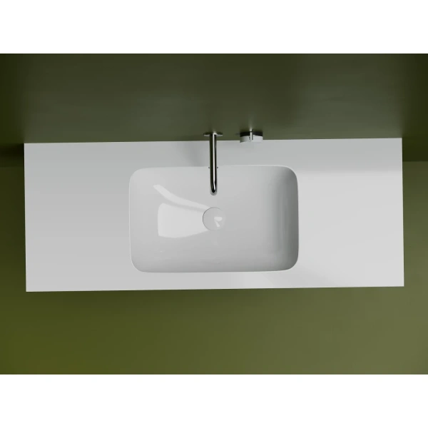 Раковина Ceramica Nova Element CN7018 54x36 см, встраиваемая снизу, белый