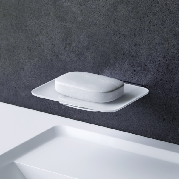 Стеклянная мыльница с настенным держателем AM.PM Inspire 2.0 A50A34200