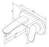 Смеситель для раковины AM.PM Like F8072200