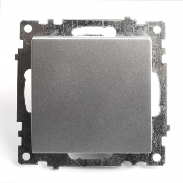 Выключатель одноклавишный без рамки Stekker Катрин 49178