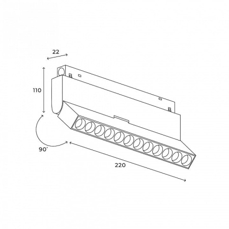 Накладной светильник Hesby Lighting ElDeko HSBL_0085